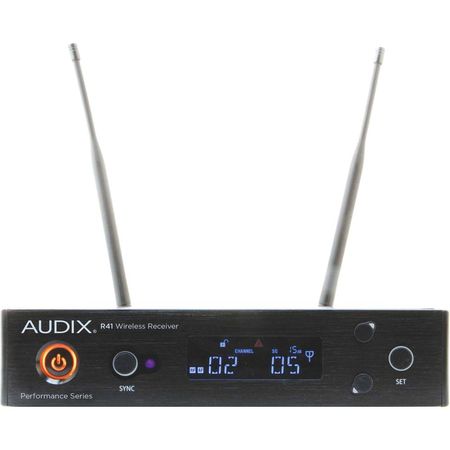 Audix R41 Kit-B Receptor Diversidad UHF de Canal Único (B: 554 a 586 MHz) - 106 Frecuencias Pre-Coor 1283511-REG