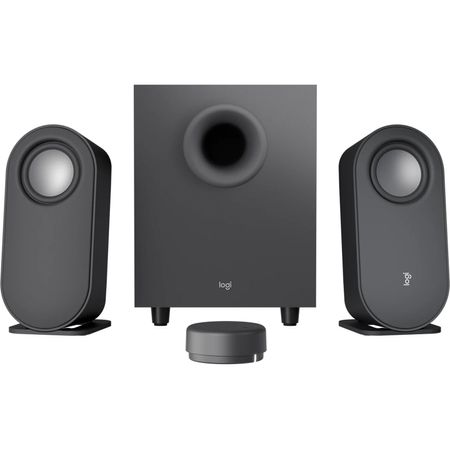 Altavoces para Computadora Logitech Z407 con Subwoofer Bluetooth y Control Remoto 1739650-REG