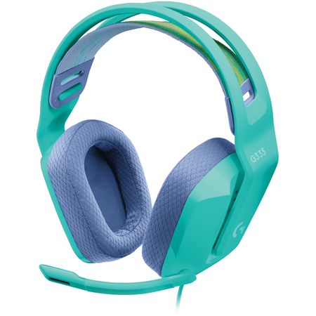 Auriculares Gamer Logitech G G335 con Cable Menta 1667472-REG