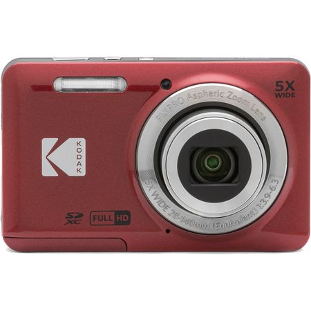 Cámara Digital Kodak Pixpro Fz55 Roja 1699924-REG