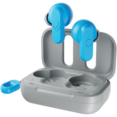 Auriculares Inalámbricos True Wireless Skullcandy Dime en Color Gris Claro Azul 1647698-REG