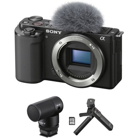 Cámara Mirrorless Sony Zv E10 Content Creator Kit Negro 1738348-REG