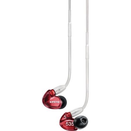 Auriculares Estéreo In Ear Aislantes de Sonido Shure Se535 con Cable de Audio de 3.5Mm Edición 1404206-REG