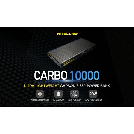 Power Bank Nitecore Carbo 10000 10 000 Mah 1746761-REG