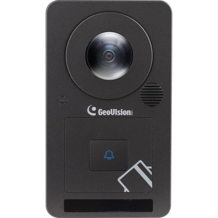 Estación de Puerta con Cámara de 2MP GEOVISION GV-CR1320, Lector de Tarjetas 13.56 MHz, Detección Fa 1620937-REG