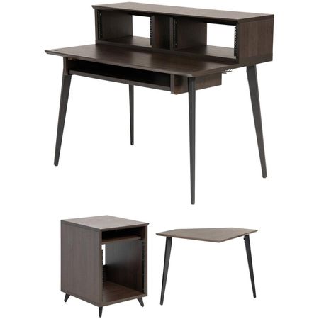 Gator Frameworks Elite Furniture Series Kit Completo de Escritorio (Madera Oscura Nogal) - Conjunto 1690541-REG