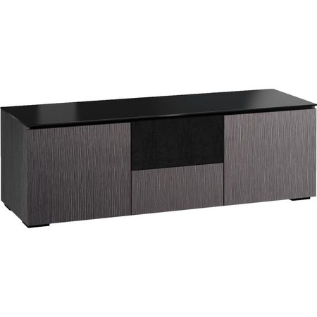 Mueble AV Salamander Designs Seattle 236 de la Colección Chameleon con Puertas de Roble Gris ALPI y 1701945-REG