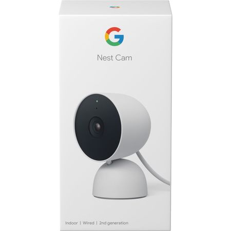 Cámara de Seguridad con Cable Google Nest Cam Indoor 1080P Linen 1665732-REG