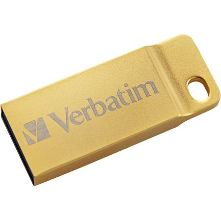 Unidad Flash Usb 3.0 Verbatim Metal Executive de 64Gb Dorado 1189491-REG