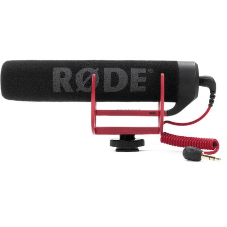 Kit de Micrófono de Cañón Rode Videomic Go con Montura para Cámara y Parabrisas Deadcat Go 1017550-REG