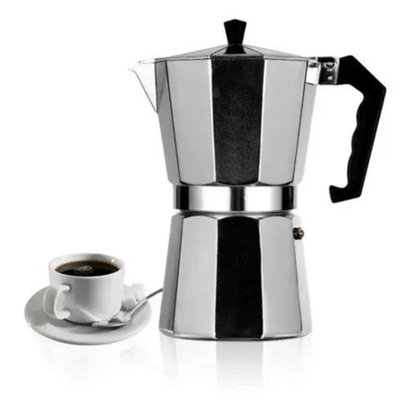 Cafetera Moka Espresso de 9 tazas o 450 ml