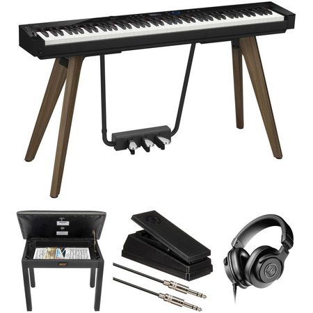 Casio Privia PX-S7000 - Piano Digital Portátil de 88 Teclas con Kit de Valor: Banco, Pedal de Expres 1729921-REG