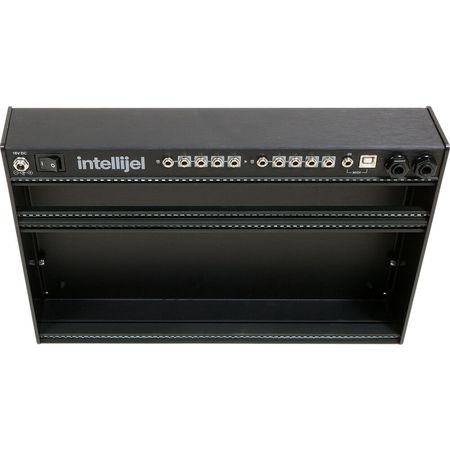 Intellijel 4U Palette Case con Fila de 1U (62 HP, Negro Stealth) - Estándar 3U + Fila Utilitaria, Mu 1794548-REG