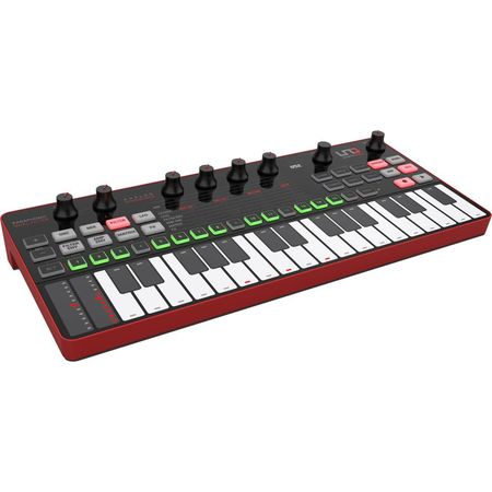 IK Multimedia UNO Synth Pro Desktop: Sintetizador Analógico Parafónico Portátil con Teclado Táctil, 1618318-REG