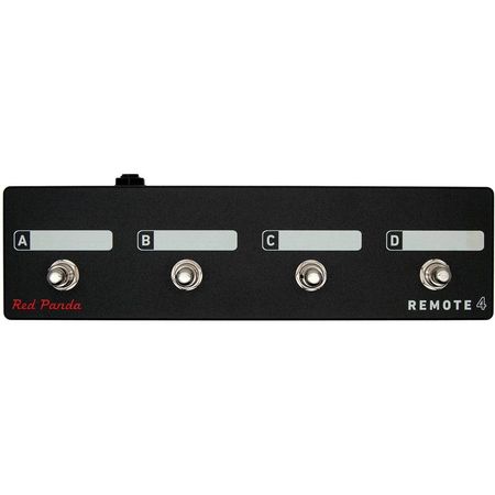 Controlador Red Panda Remote 4 Pedal Switchboard - Conexión TRS, Modos Personalizables, Sin Alimenta 1646381-REG