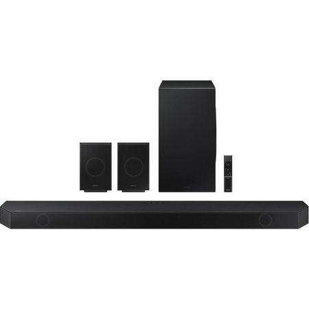 Samsung HW-Q990D 656W Barra de Sonido 11.1.4 Canales con Dolby Atmos y DTS:X, Subwoofer Inalámbrico, 1803392-REG