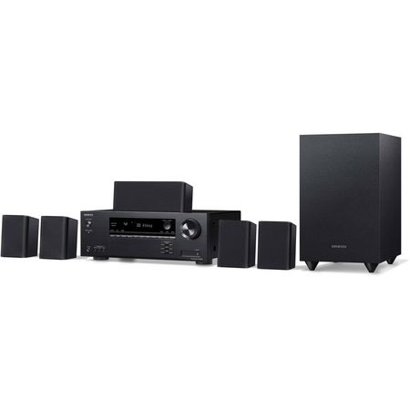 Onkyo HT-S3910 Sistema de Cine en Casa 5.1 Canales con Soporte Dolby Atmos y DTS:X, 80W por Canal, B 1472769-REG