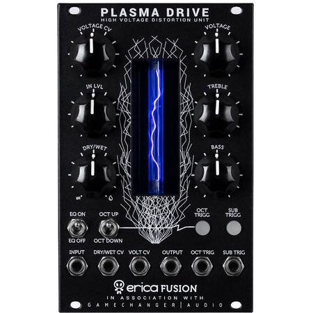 Módulo Eurorack Erica Synths Plasma Drive - Unidad de Distorsión de Alta Tensión (16 HP) con Control 1763648-REG