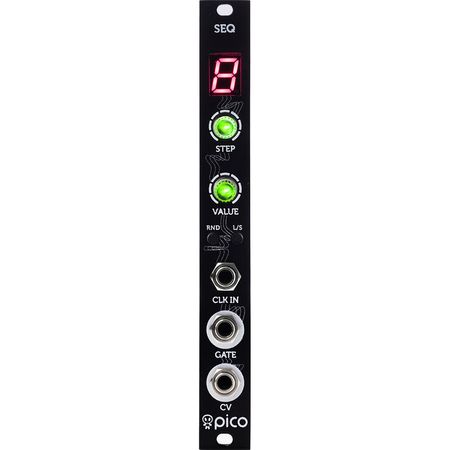 Módulo Eurorack Erica Synths Pico Sequencer (3 HP) - Secuenciador de 16 Pasos, Salida CV Cuantizada, 1763375-REG