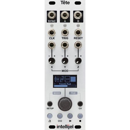Módulo de Expansión Tetrapad IntelliJel Tête: Almacenamiento de Voltaje, Secuenciador y Control CV ( 1794835-REG