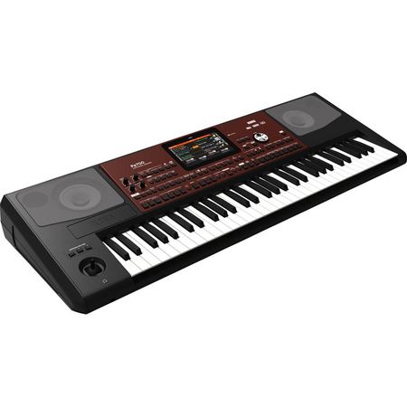 Korg Pa700 - Teclado Arranger Profesional de 61 Teclas con Pantalla Táctil y Altavoces (Negro / Rojo 1365124-REG