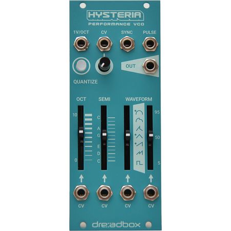 Módulo Eurorack Dreadbox Chromatic Hysteria: Oscilador de Rendimiento con Cuantizador (10 HP) - VCO 1520658-REG