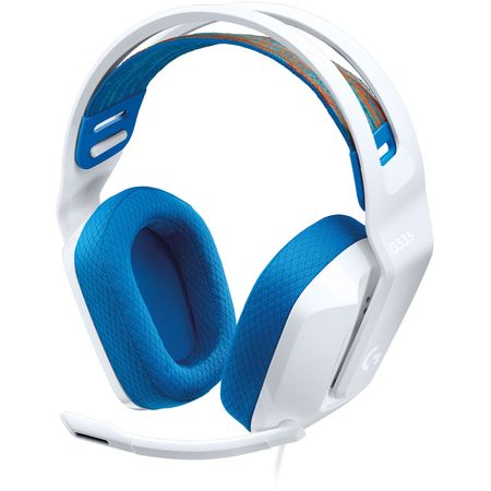 Auriculares para Juegos Logitech G G335 con Cable Blanco 1667471-REG