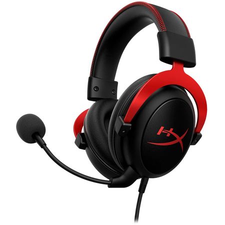 Auriculares Gaming Hyperx Cloud Ii Cableados Negro y Rojo 1721780-REG