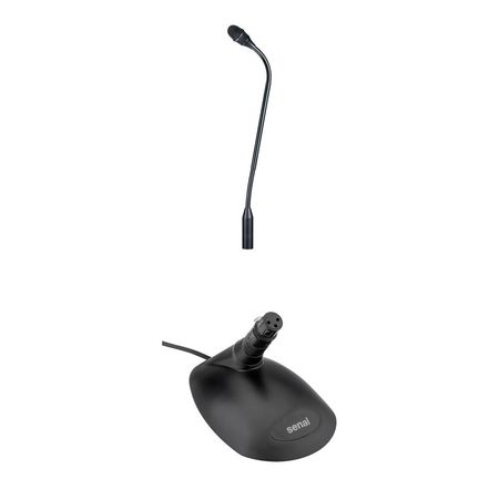 Micrófono Dinámico Audio-Technica AT808G Kit de Talkback con Sonido Claro, Brazo Flexible de 16.2