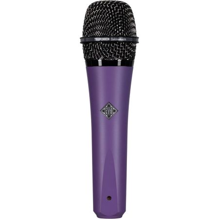 Micrófono Dinámico Telefunken M81 Custom Supercardioide (Cuerpo Púrpura, Rejilla Negra) - Patrón Pol 1412633-REG
