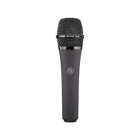 Micrófono Dinámico Telefunken M81 Supercardioide (Cuerpo Gris, Rejilla Níquel Negro) - Patrón Polar 834650-REG