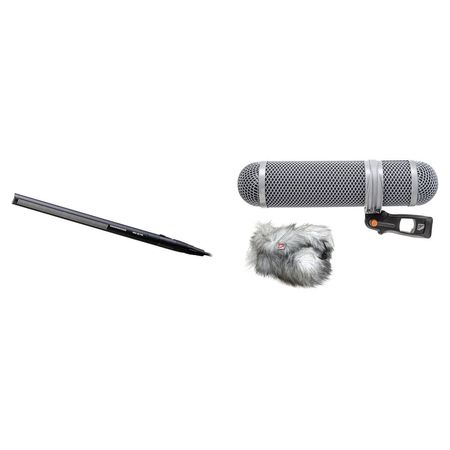 Micrófono Direccional Sennheiser MKH 416-P48U3 Resistente a la Humedad con Kit Rycote Super-Shield p 1198906-REG