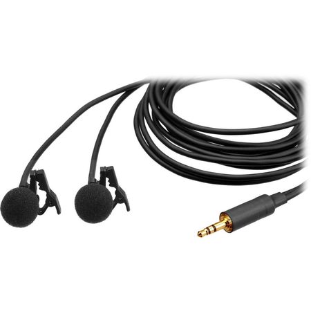 Micrófono Lavalier Estéreo BSM-7 con Duales Elementos Omni y Conector Mini Estándar 337637-REG