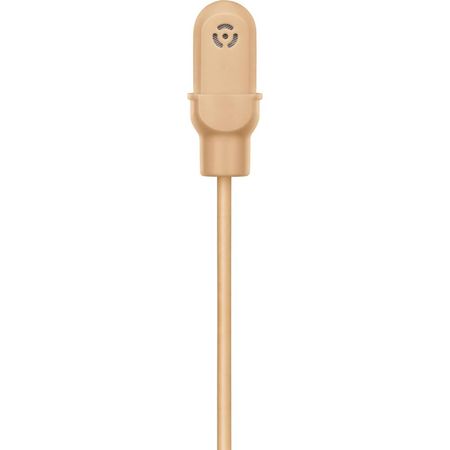 Micrófono Lavalier Miniatura Omnidireccional Shure DL4 DuraPlex para Transmisores Bodypack (Tan, Con 1596620-REG