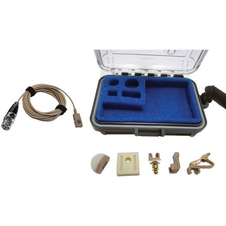 Micrófono Lavalier Omnidireccional Miniatura Impermeable Voice Technologies VT506 con Conector TA4F 1004718-REG