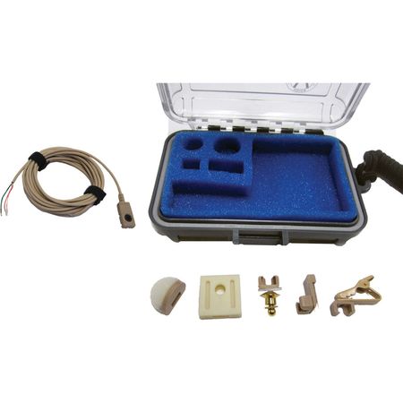 Micrófono Lavalier Omni Impermeable Voice Technologies VT500WATER con Cable Pigtail de 3 Hilos (Beig 932693-REG