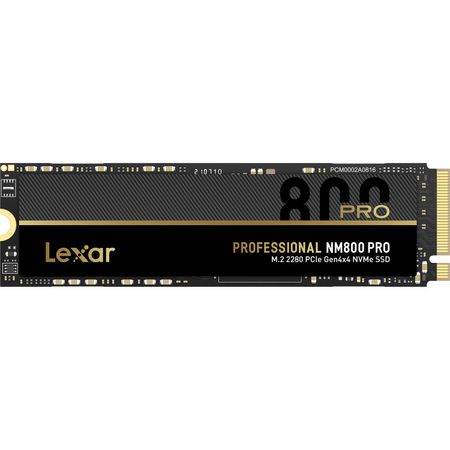 Ssd Interno M.2 Nvme Pcie 4.0 X4 Lexar Professional Nm800 Pro de 2Tb 1724949-REG