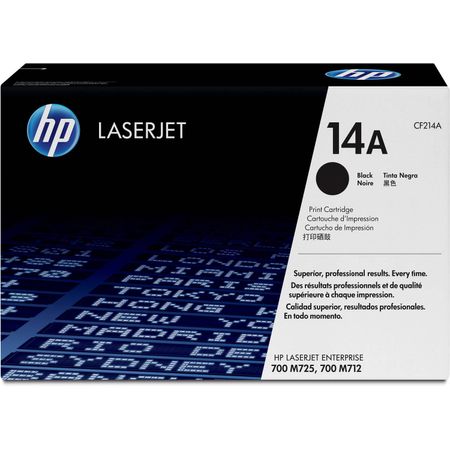 Cartucho de Tóner Negro Hp 14A Laserjet 925272-REG