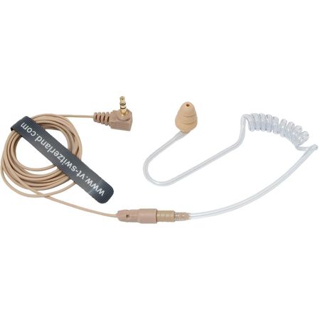 Auriculares Voice Technologies VT600D - Tubo Enrollable/ Cable Recto Removible - Conector 3.5mm T/R/ 1559765-REG