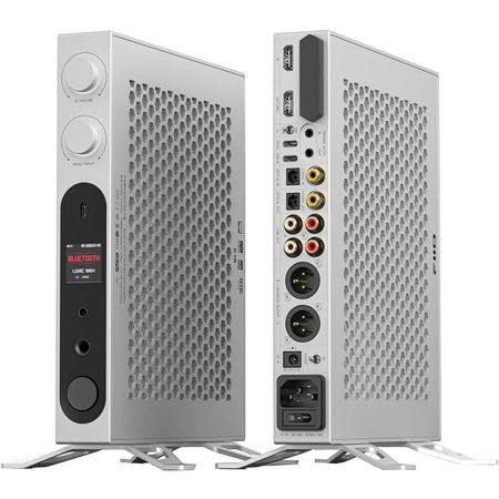 FiiO K19 DAC de Escritorio y Amplificador de Auriculares (Plata) - Compatible con Computadoras y Dis 1827188-REG