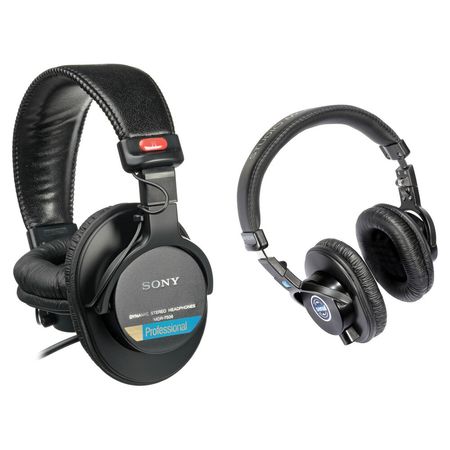 Kit de Auriculares Sony MDR-7506 con Par Adicional - Audio para Producción de Video y Música, Diseño 1797420-REG
