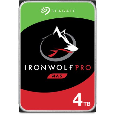 Disco Duro Interno Nas Seagate Ironwolf Pro 4Tb 7200 Rpm Sata Iii 3.5 Cmr 1760978-REG