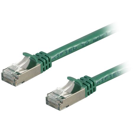 Cable de Parche Ethernet Monoprice Entegrade Cat 7 S Ftp de Doble Blindaje 10 Verde 1501131-REG