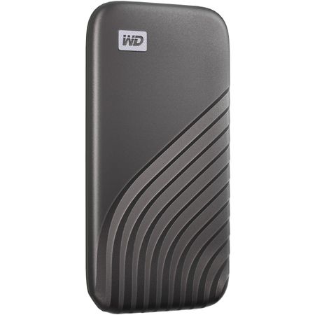 Disco Duro Portátil Wd My Passport Ssd Usb 3.2 Gen 2 Type C de 2Tb Gris 1595640-REG
