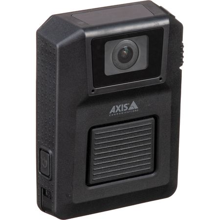Cámara Axis Communications W101 Body Worn Negra 1080P 1710641-REG