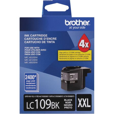 Cartucho de Tinta Brother Lc109Bk Innobella Super High Yield Xxl Negro 1023201-REG