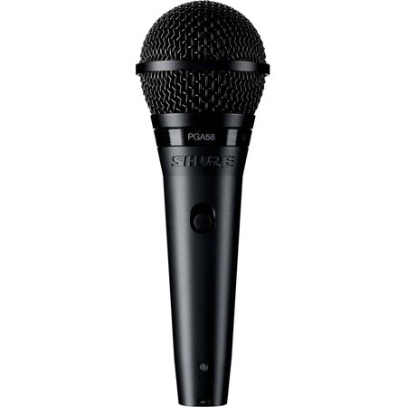 Micrófono Vocal Dinámico Cardioide Shure Pga58 Xlr con Cable Xlr a Xlr 1128577-REG