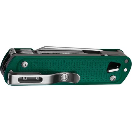 Navaja Multiusos Leatherman Free T4 Evergreen Empaque Tipo Clamshell 1678391-REG