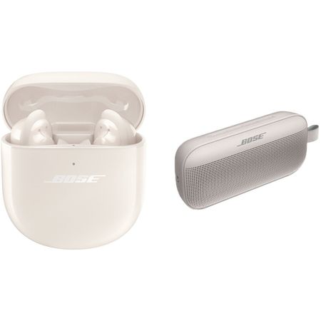 Kit de Auriculares Inalámbricos Bose Quietcomfort Earbuds Ii Y Altavoz Bluetooth Soapstone 1785067-REG