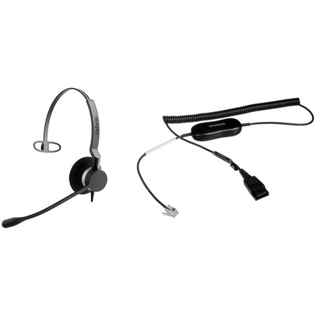 Auricular Mono Jabra Biz 2300 Qd con Cable Inteligente Gn 1200 1107741-REG